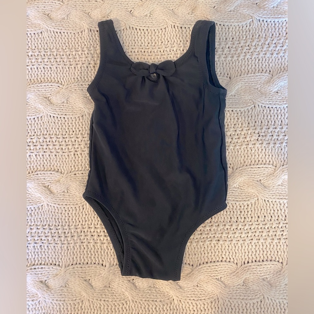 Old Navy black swimsuit with bow